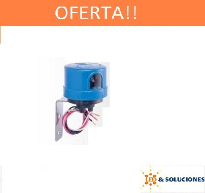 Fotocelda 220V 2000W con Base de instalacion